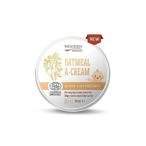 Hydratačné maslo s ovsenými vločkami na atopický ekzém Wooden Spoon 15ml
