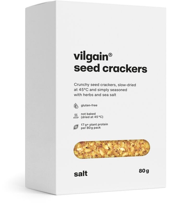 Vilgain Semienkové krekry – morská soľ 80 g