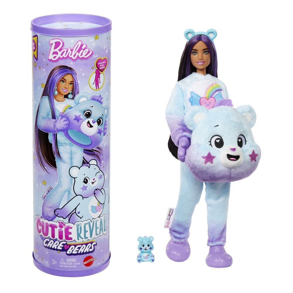 Mattel Barbie Cutie Reveal Barbie a starostliví medvedíci séria 2 - fialová