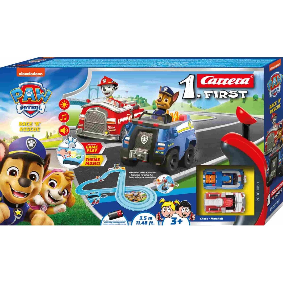 Carrera Paw Patrol Autodráha FIRST 63058