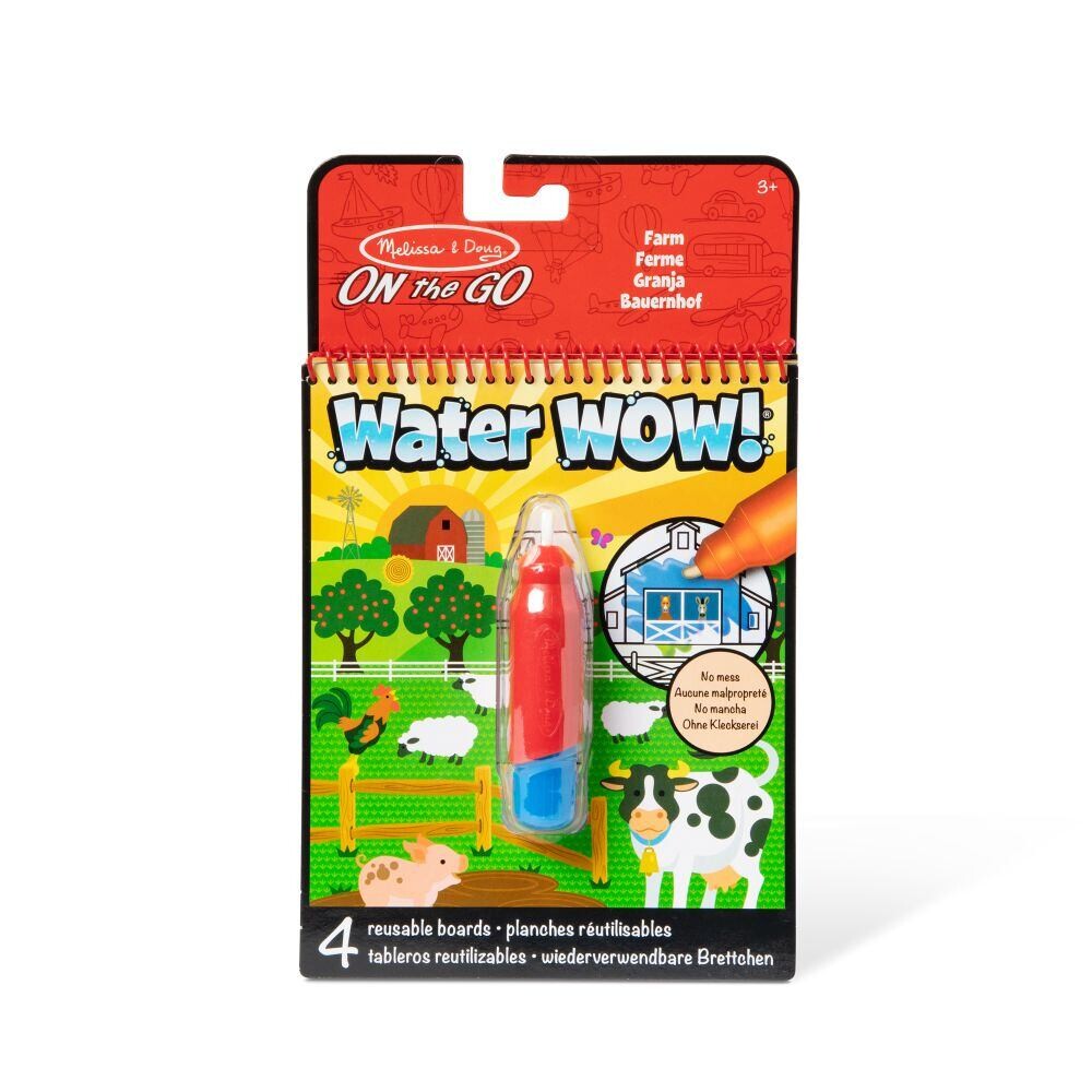 Melissa & Doug Water WOW Kúzlenie vodou - farma