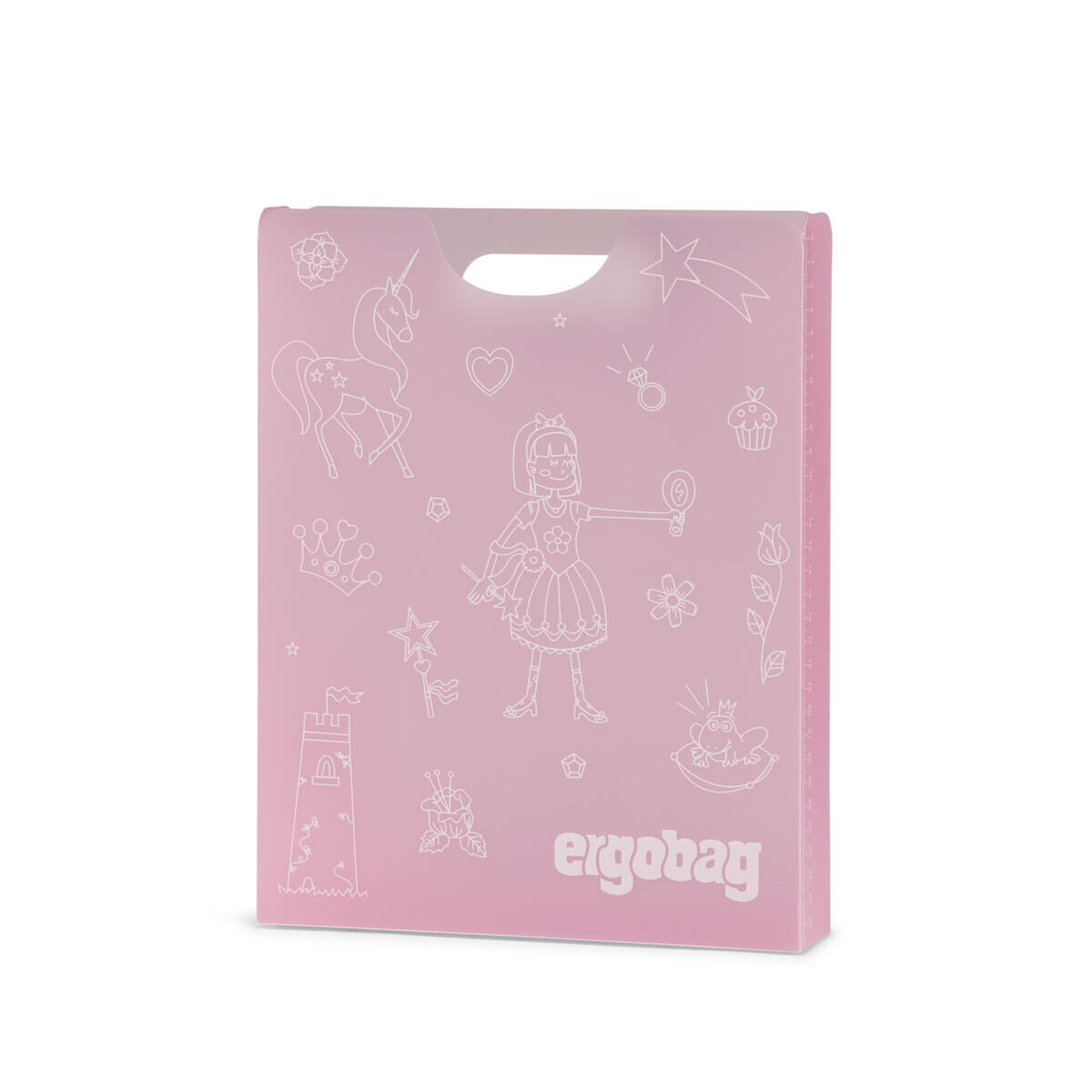 Ergobag Plastové dosky Princess Pink