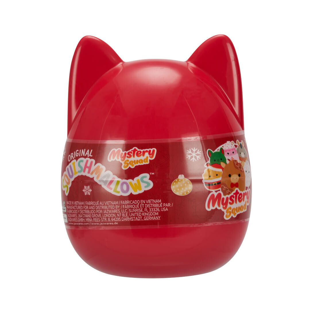 SQUISHMALLOWS Mystery vianočná kapsula, 10 cm