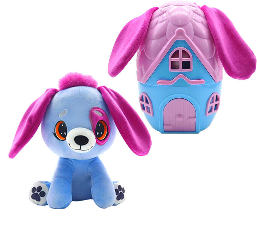 M95018 - STEPPOS PupaDorables Zvieratko v domčeku - Berry Wiggies - modré