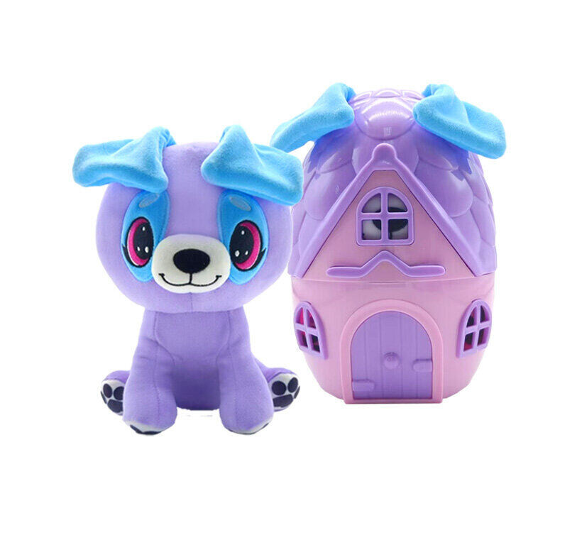 M95018 - STEPPOS PupaDorables Zvieratko v domčeku - Agua Tail - fialové