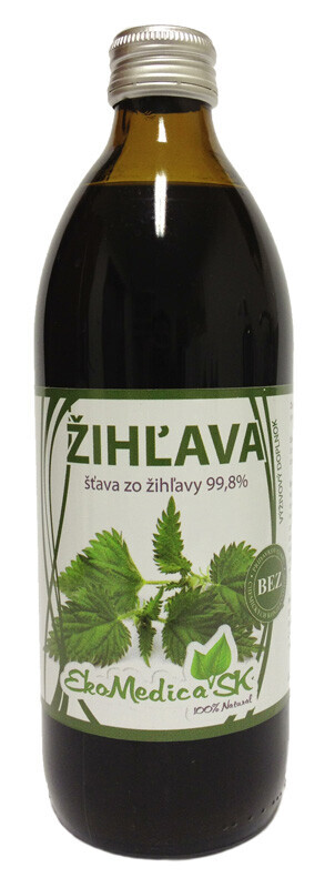 Ekomedica 1 Šťava Žihľava 99,8% - 500 ml-1 500 ml