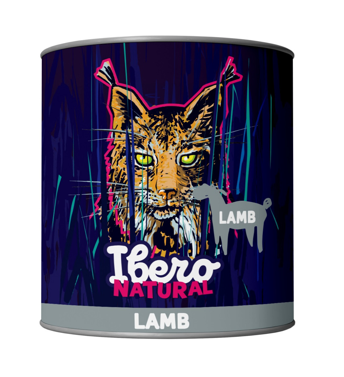 Ibero Natural Cat Konzerva Jahňa - 5x200g