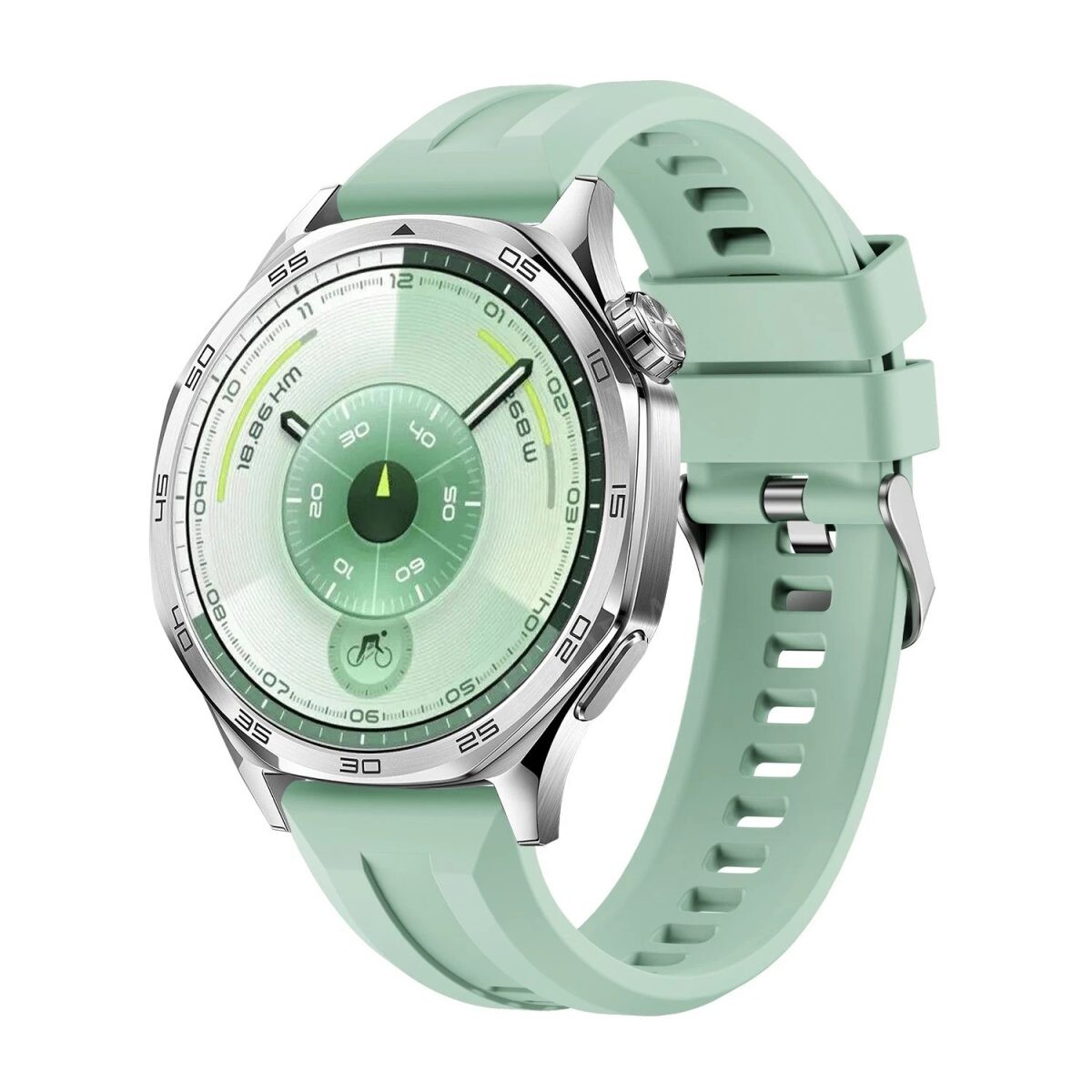 eses Silikónový remienok pre Huawei Watch GT 5 46mm a GT 6 46mm - Zelený