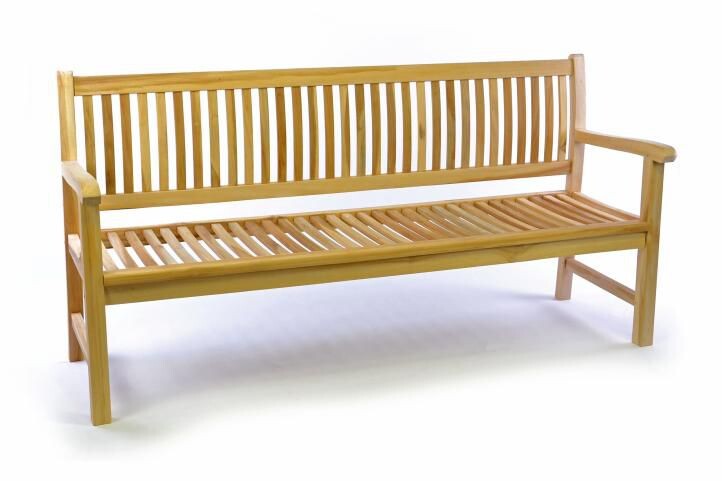 Divero 35521 Záhradná lavica masív 3-miestna 180 cm