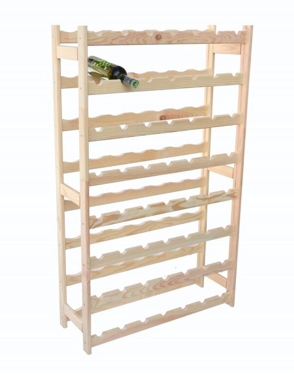 Stojan na víno, drevený