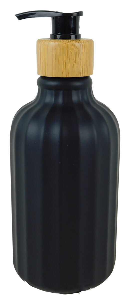 MAKRO - Dávkovač tekutého mydla 21cm, čierny, umelá hmota