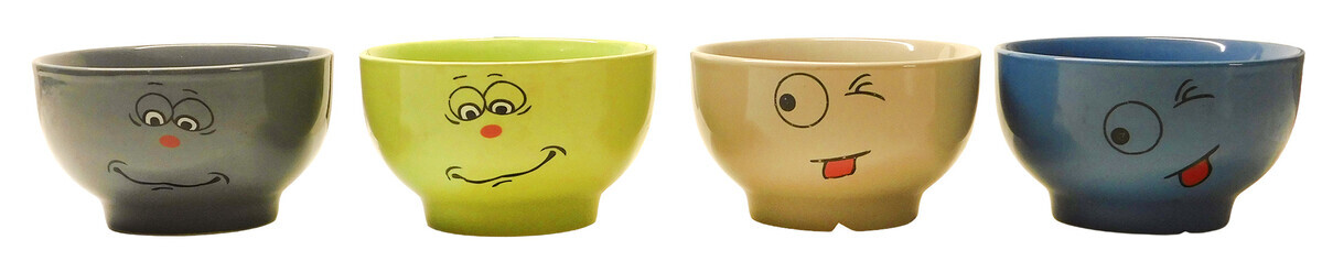 MAKRO - Miska keramická 13x8cm rôzne farby