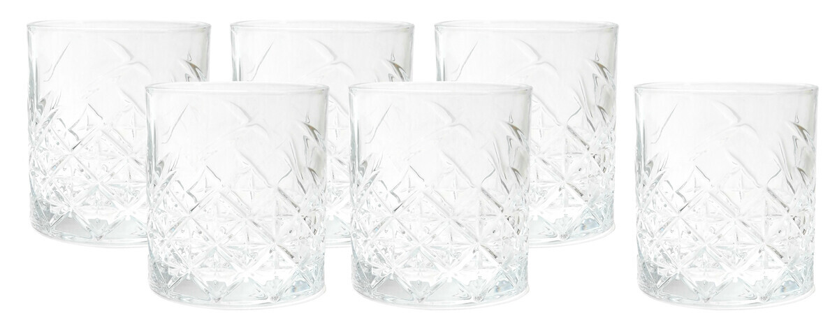 MAKRO - Poháre sada 6ks, 330ml