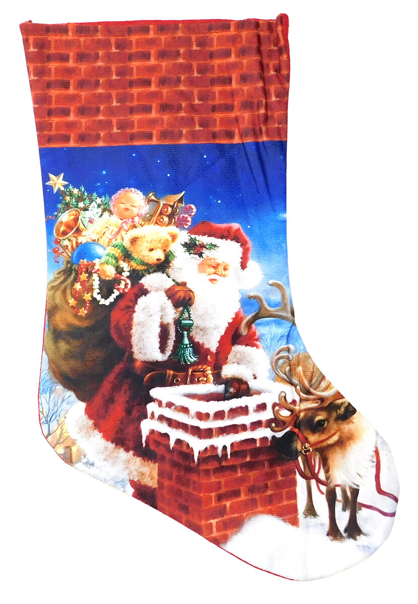 MAKRO - Ponožka vianočná dekoračná, 45cm