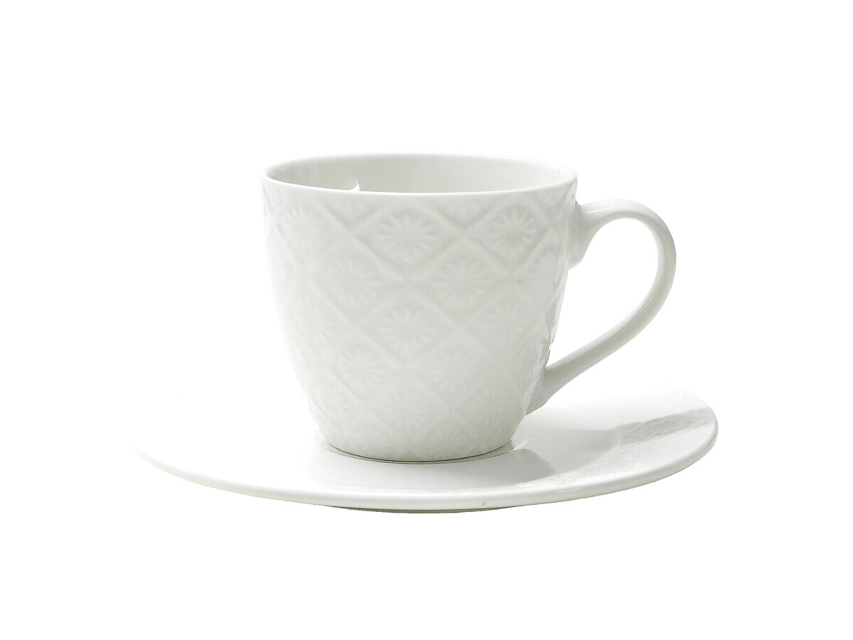 MAKRO - Šálka a podšálka keramická