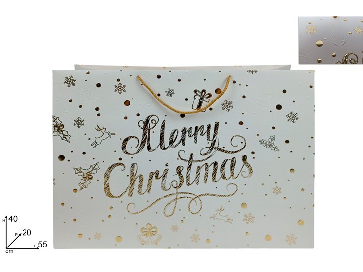 MAKRO - Taška vianočná 55x40x20cm