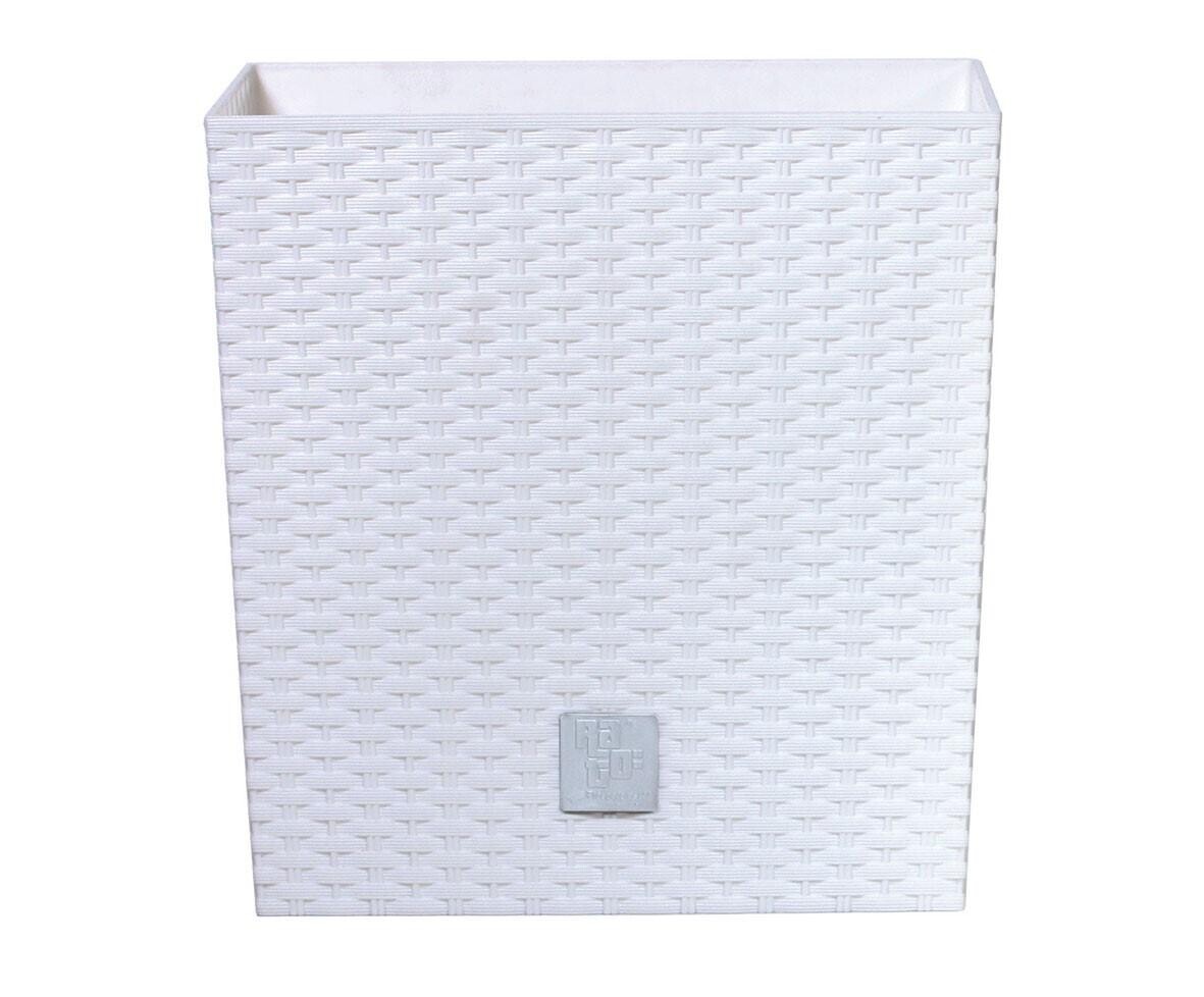 PROSPERPLAST - Kvetináč Rato Low 32cm biely
