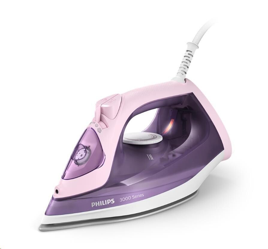 Philips 3000 Series DST3020/30 naparovacia žehlička, 2200 W, keramická žehliaca plocha, fialová