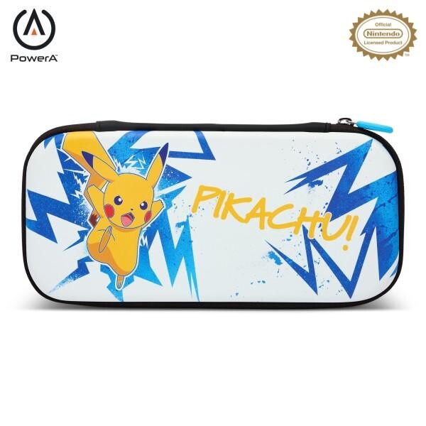 PowerA Slim Case pre Nintendo Switch - OLED Model, Nintendo Switch alebo Nintendo Switch Lite - Pikachu High Voltage