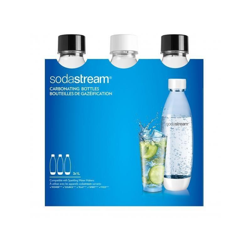 SodaStream fľaše, plastové, 3 kusy