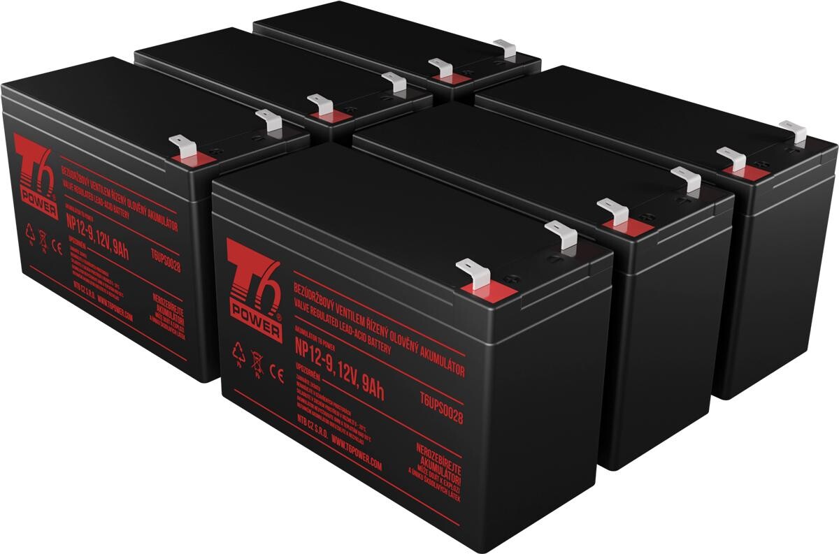 T6 Power EBM 1920W, J716N, JNK3P, K789N, K792N-2U, H928N-2U, 2HRF9, H965N, 55943BX - battery KIT