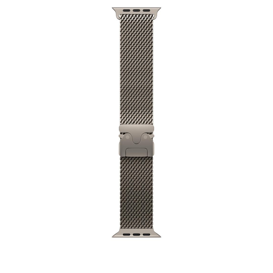 Watch Acc/49/Natural Titanium Milanese Loop - M