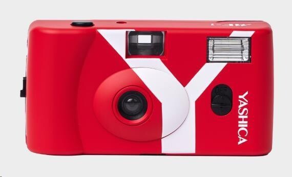 YASHICA MF-1 Snapshot Art Camera (Red) - analógový fotoaparát