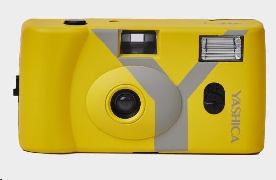 YASHICA MF-1 Snapshot Art Camera (Yellow) - analógový fotoaparát