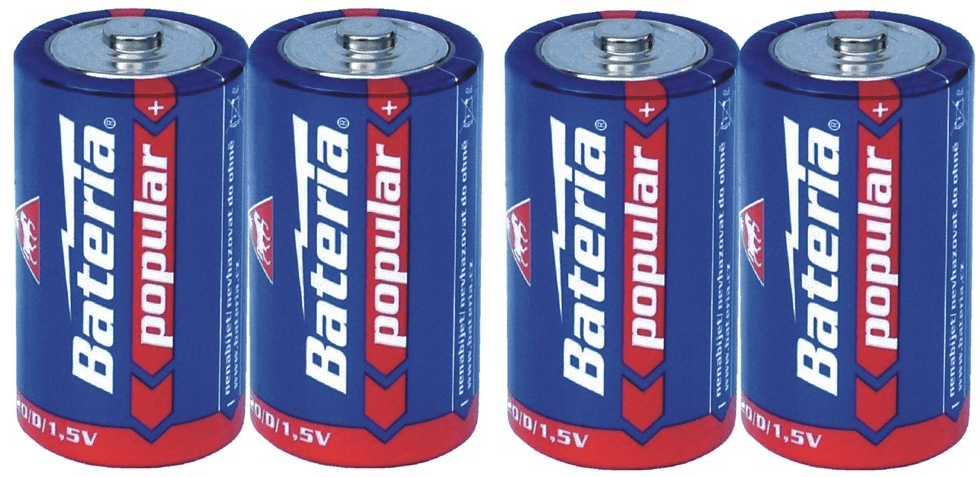 Bezdoteku Batérie BATERIA Slaný R20 (4ks)