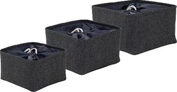 TWEED súprava tmavo sivý