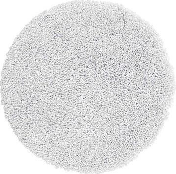 Spirella kulatá Koupelnová předložka Highland průměr 60 cm bílá