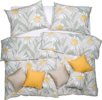 SCANquilt obliečky KLASIK DESIGN margareta kakibéžová 140 × 200/70 × 90 cm