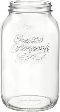 Bormioli Rocco Zaváracie poháre Quattro Stagioni 3,8 l, 2 ks