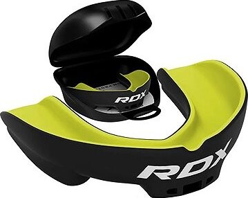 RDX 3w Chránič zubov pre dospelých, zeleno-čierny