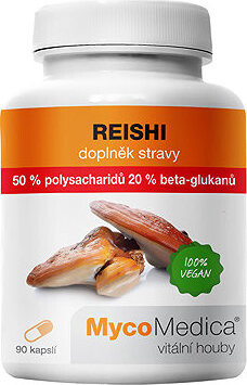 MycoMedica Reishi 50 % 90 kapslí