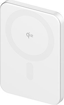 AlzaPower Qi2 Ultra Slim 5000mAh Compatible with MagSafe PD (20W) biela