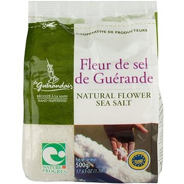 Le Guérandais Soľný kvet BIO 0,5 kg morská soľ – Fleur de Sel de Guerande