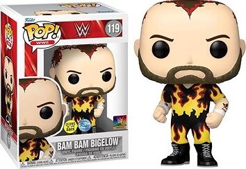 Funko Pop! WWE Bam bam Bigelow Glow in the Dark 119