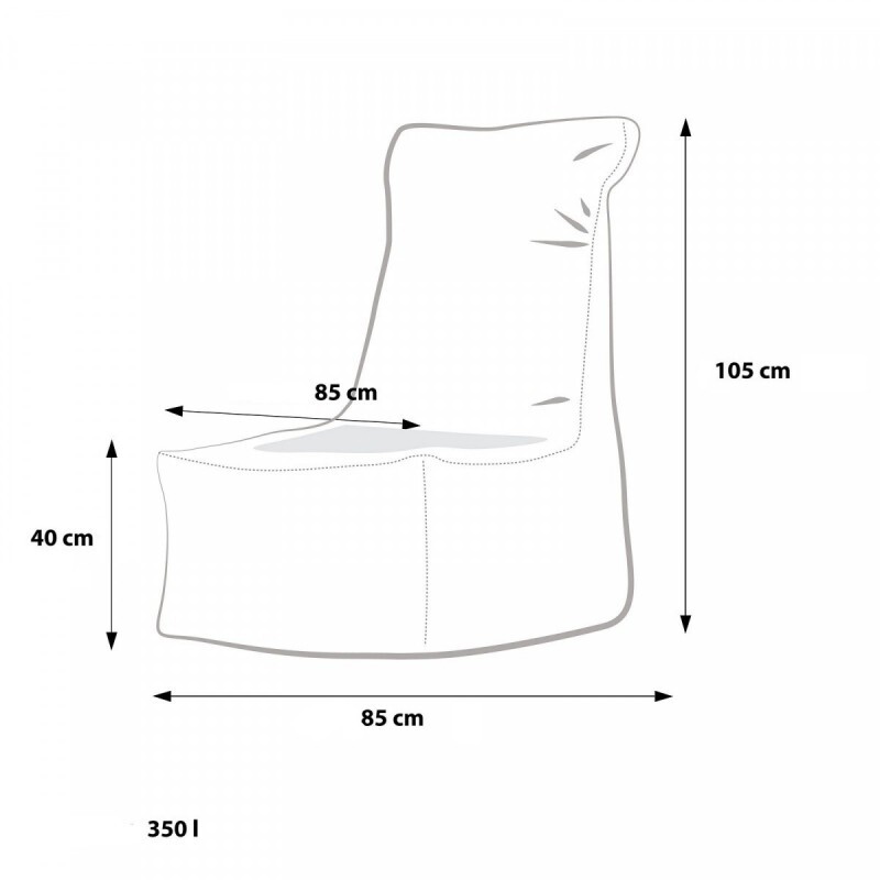 EF7010 Ecopuf Sedací vak Ecopuf - ELEGANT - Premium hovädzia koža B1