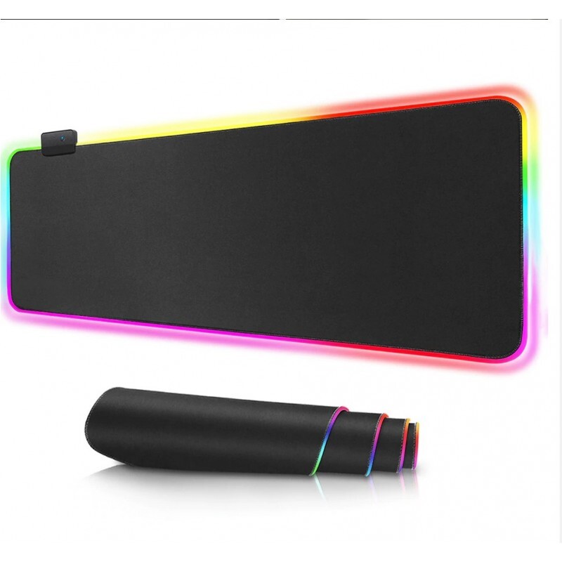 06354 DR Podložka pod myš a klávesnicu s podsvietením - 90x40x0,4 cm