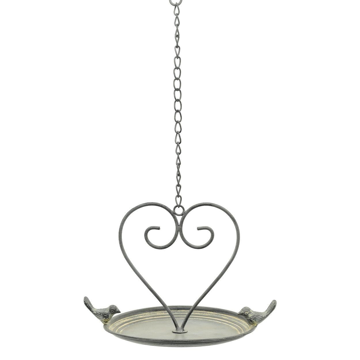 Krmítko pro ptáky FLY stříbrné