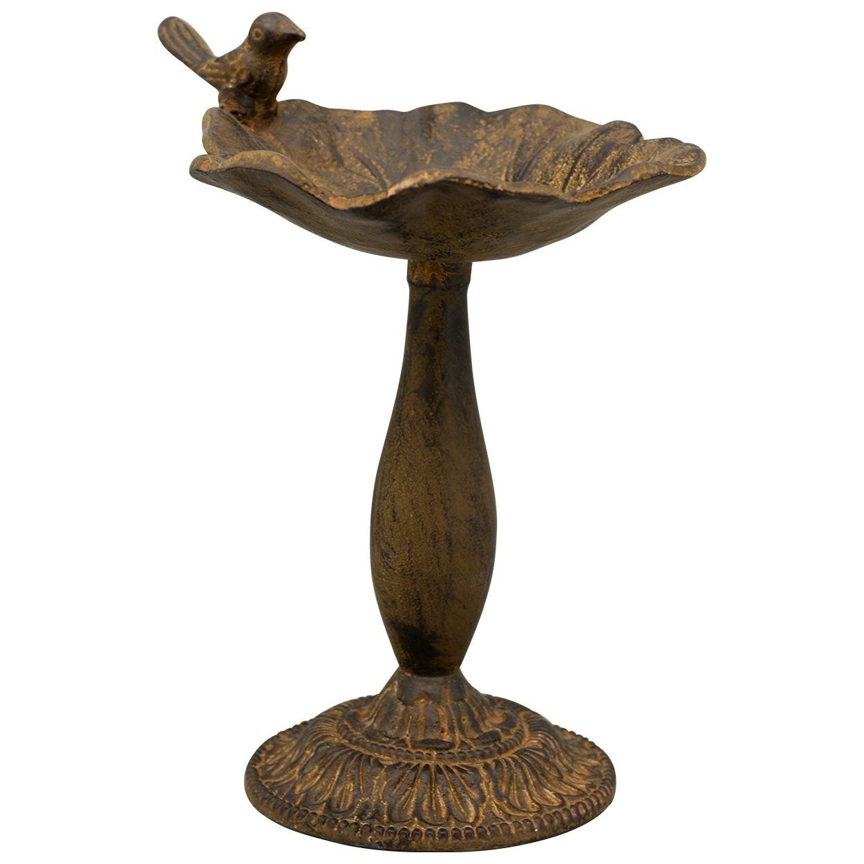 Litinové krmítko POWER hnědá patina