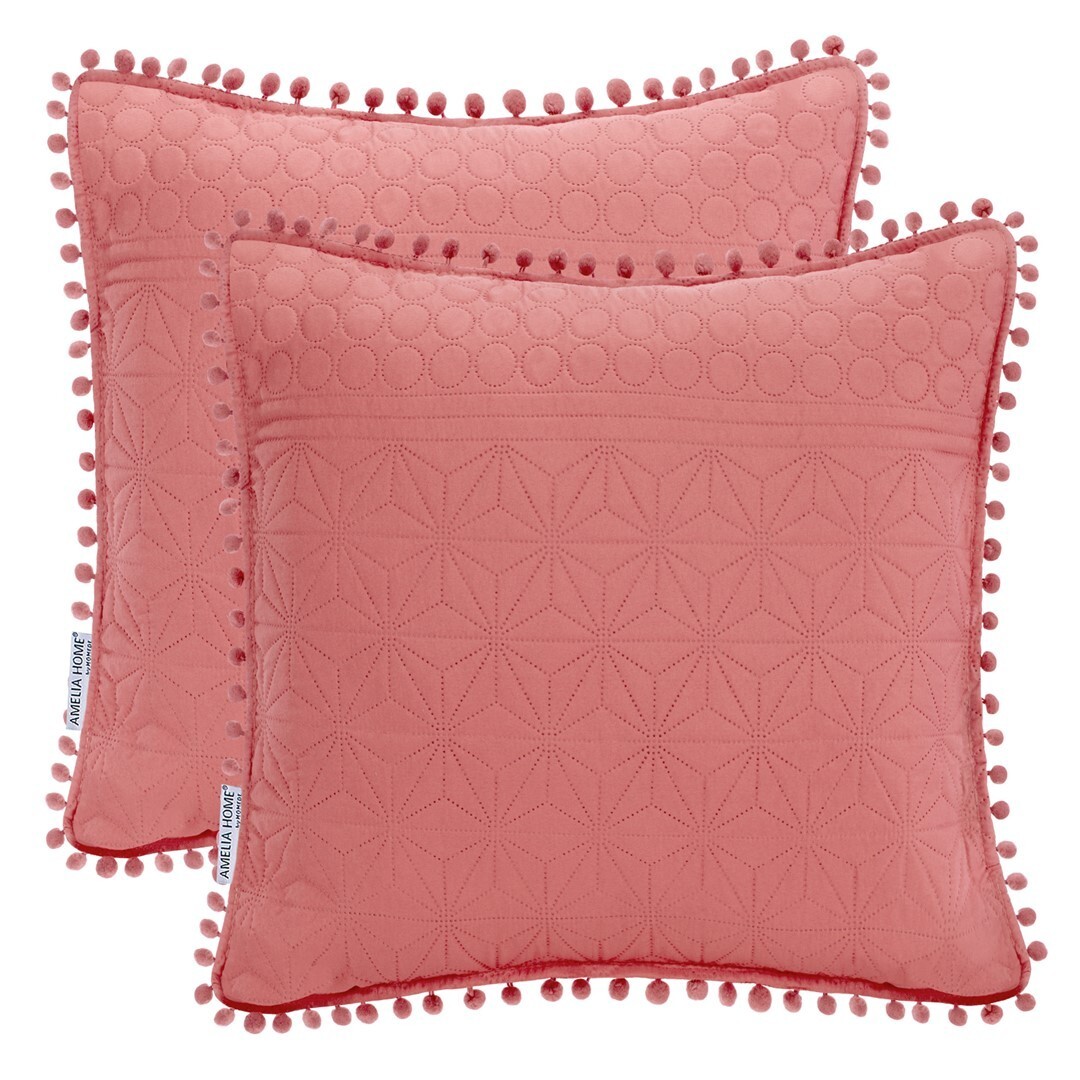 Obliečky na vankúše AmeliaHome Meadore ružové