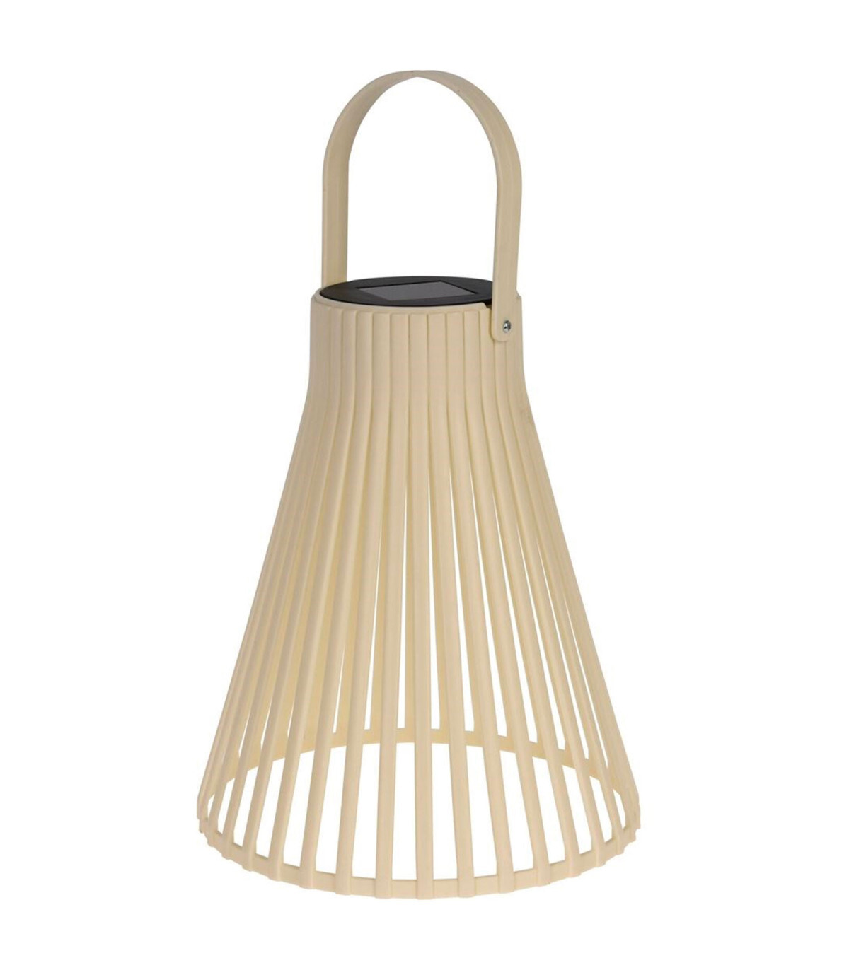 Solární lampa Abby bílá