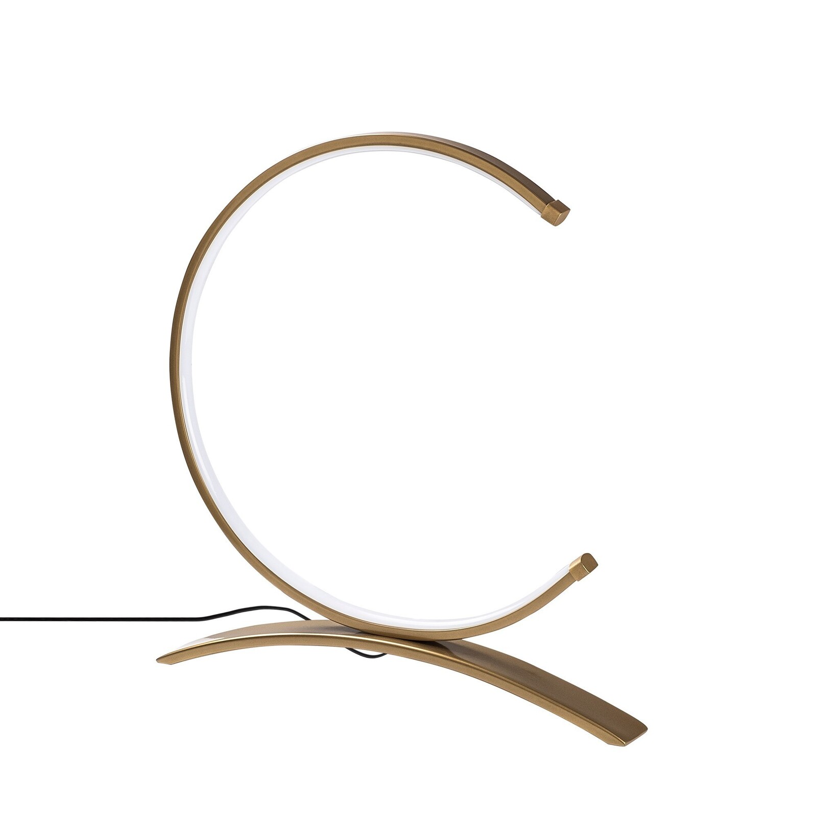 Stolní lampa Moon s LED osvětlením zlatá