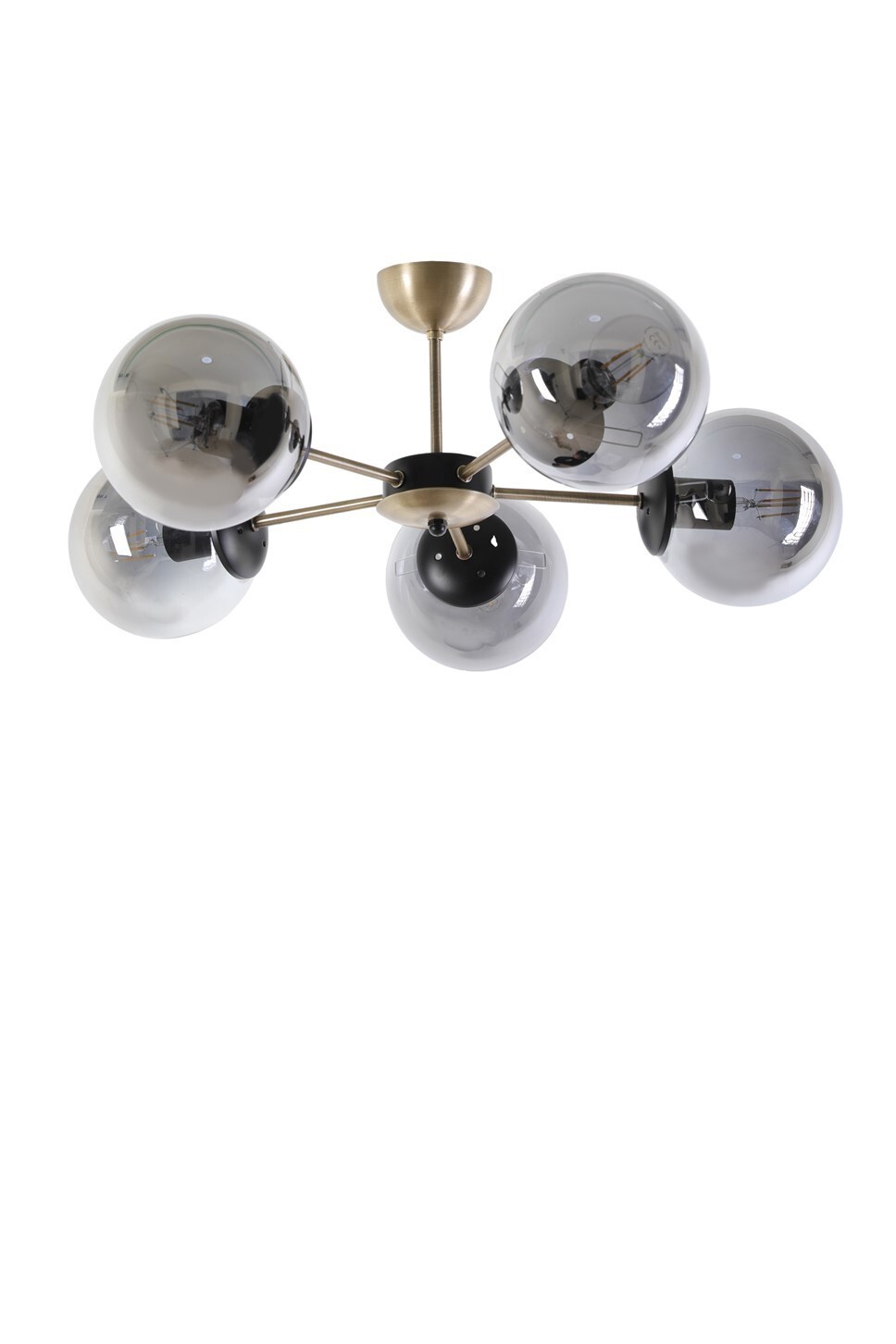 Stropní svítidlo Venus zlaté/černé