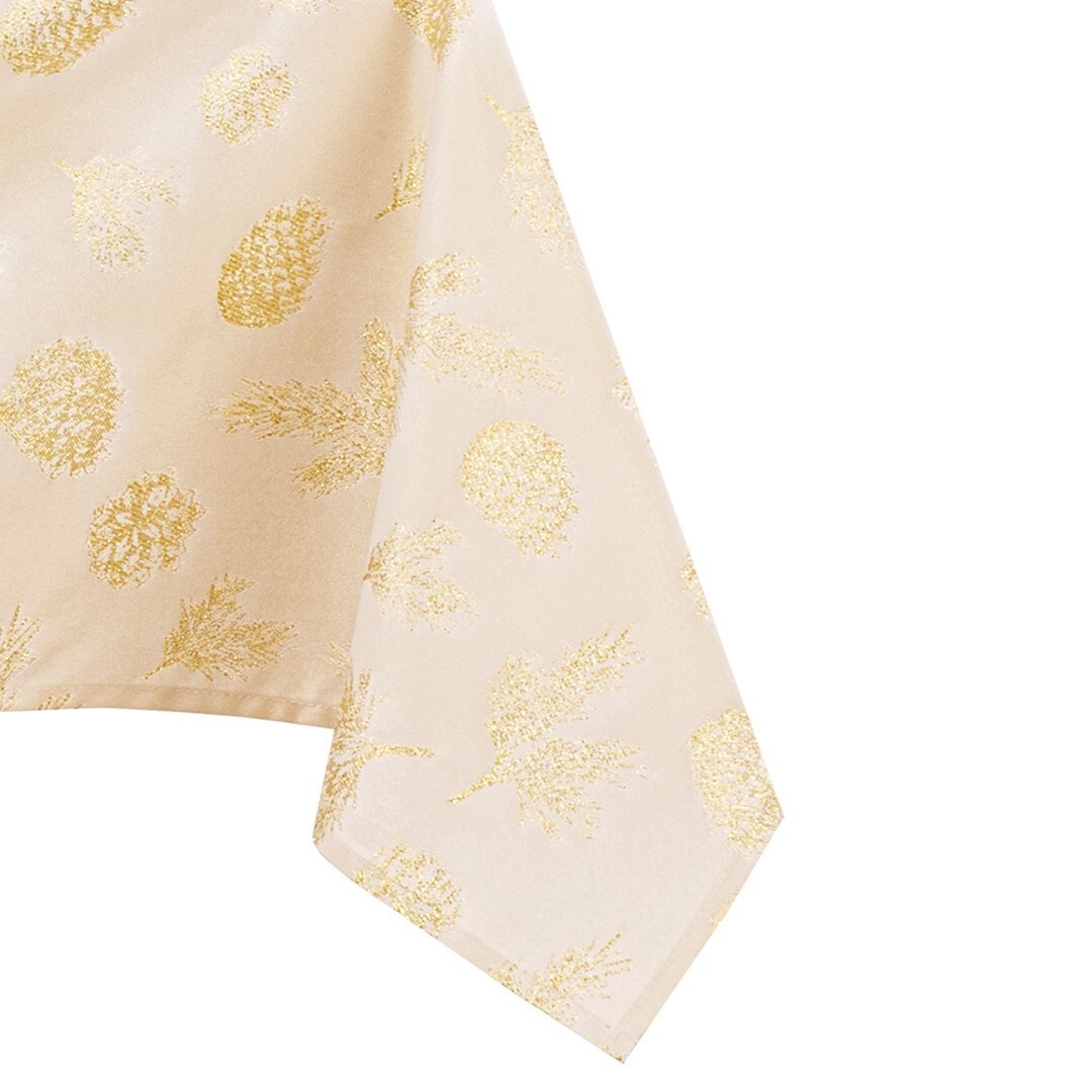 Ubrus/běhoun na stůl AmeliaHome MAGIC NIGHT zlatý