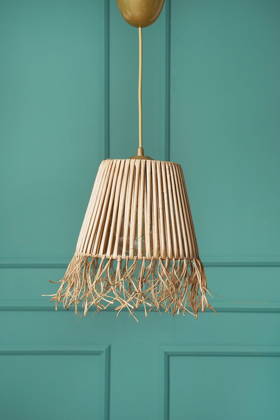 Závěsný lustr SP257 přírodní