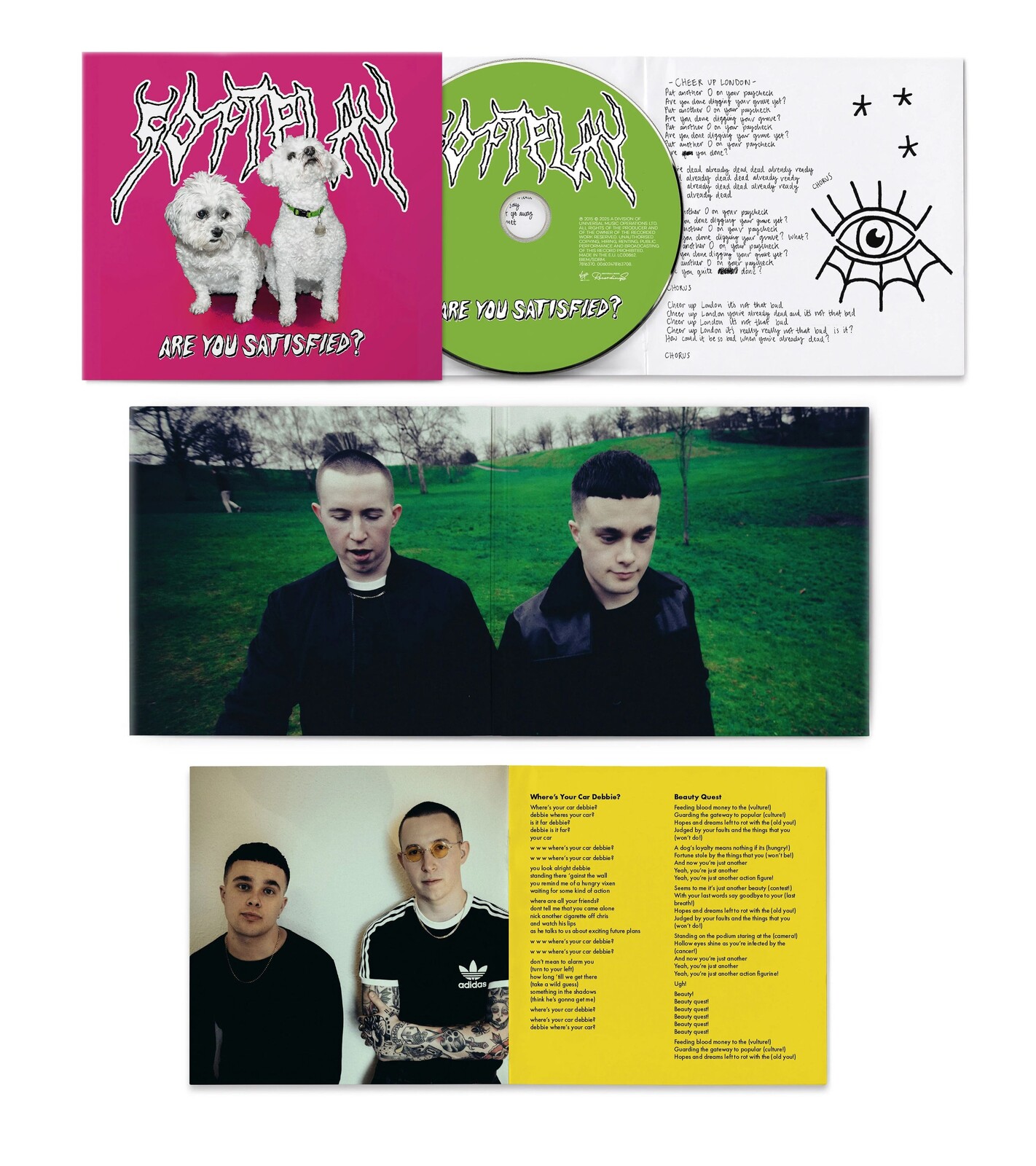 Soft Play, ARE YOU SATISFIED?, CD