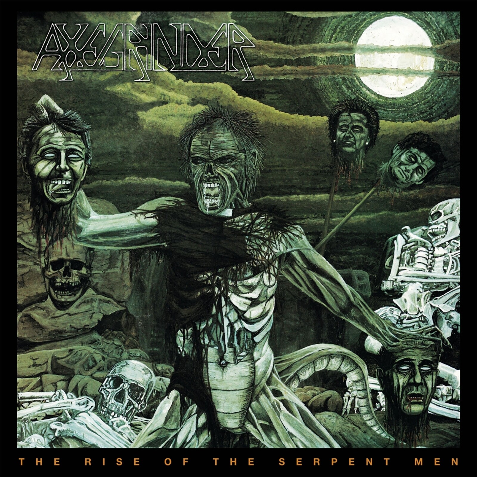 Axegrinder, RISE OF THE SERPENT MEN, CD